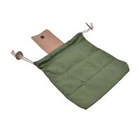Fdit Pochette de Recherche de Nourriture Pliable, Sac de Recherche de Champignons, Sac de Rangement de Cueillette de Fruits avec Boucle de Ceinture et Fermoirs Métalliques pour la