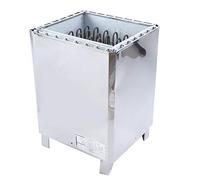 Fdit Poêle de Sauna triphasé 380V, Construction en Acier Inoxydable avec Commande Mécanique pour équipement de Sauna, 10.5KW 12KW 15KW 18KW (18KW)