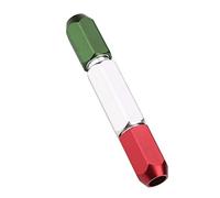 Fdit Poignée de Jauge à Double extrémité en Alliage D'aluminium, Poignée de Jauge Go No Go Longue Durée pour une Plage de Serrage de 0,3 à 16 Mm, en Matériau Bleu D'apparence Délicate (6-7mm)