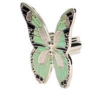 Fdit Poignée de Porte en Alliage de Zinc au Design Unique en Forme D'insecte, Bouton D'Armoire Moderne et élégant avec Vis de Montage, pour Armoire, Tiroir, Coiffeuse (3777-32 vert clair lumineux)