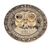 Fdit Poignée de Tiroir en Laiton de 11 Cm, Poignée de Meuble Antique Chinois de Style Rétro, pour Armoires, Bibliothèques, Armoires