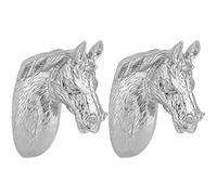 Fdit Poignées D'armoire, Poignée de Tête de Cheval en Alliage de Zinc Moderne et élégante pour Porte de Tiroir de Garde-robe de Cuisine, avec Galvanoplastie étanche Durable, pour (3999 cheval