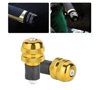 Fdit Poignées de Moto Les Poignées Confortables Influencent Les Extrémités des Vélos à Moto avec un Salaire élevé pour une Installation Facile, Adaptée au Volant de 22 Mm (GOLD)