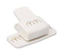 Fdit Poinçon Artisanal à Bord de Fleur, Gaufreur de Papier à Levier pour la Fabrication de Cartes de Scrapbooking, Compatible avec du Papier de 120 G à 220 G pour Bordures Décoratives (Tapez 4)