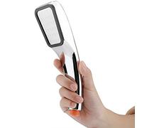 Fdit Pommeau de Douche à Main 300 Trous, chromé, Léger, Poignée Confortable, Matériau ABS, économie D'eau, avec 300 Trous pour Douche et Massage