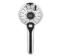 Fdit Pommeau de Douche LED, Pulvérisation à 3 Modes et Affichage de la Température