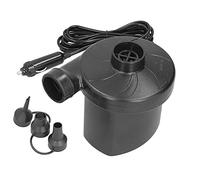 Fdit Pompe à Air électrique 280L/min, Pompe de Gonflage et de Dégonflage Portable avec 3 Buses, Chargeur de Voiture pour Jouets de Lit de Bateau Gonflable