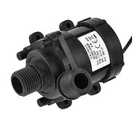 Fdit Pompe à Eau DC 24 V, 750 L/H 950 Cm, Mini Pompe Submersible sans Balais Ultra Silencieuse, Ports de 20 Mm, Circulation à Haut Débit pour Système de Refroidissement de Fontaine