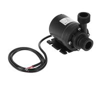 Fdit Pompe à Eau, Pompe Submersible 12 V, Faible Bruit, 800 L/h, sans Balais, pour Aquarium, Piscine, Jardin, Fontaine, Système de Circulation Solaire