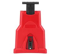 Fdit Portable Électrique Tronçonneuse Dents Affûteur Chaîne Affûtage Outil Simple Rapide Outils De Meulage pour Le Travail du Bois(Rouge)