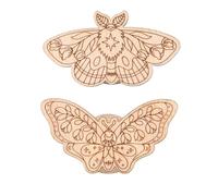 Fdit Porte-aiguille, avec 2 Aimants Puissants pour Point de Croix (Hêtre) | Bois de Hêtre, épaisseur 3 Mm, pour Broderie Tricot Couture