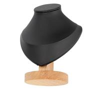 Fdit Porte-Chaîne à Demi-Chaîne La Chaîne en Cuir PU PU était destiné à des Spectacles de Trading, à Un Collier, matériau: Flanelle/Taille: 5,7 X 3,5 X 8,1 Pouces/Ensemble: 1 Porte-Collier Blanc