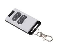 Fdit Porte-clés Télécommande Universelle 433 MHz, 4 Boutons, avec Signal de Pénétration Murale, Portée de 50 M, pour Système D'alarme de Porte de Garage