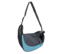 Fdit Porte-élingue pour Animaux de Compagnie, Support de Sangle de Cou Réglable et Respirant pour Chiot avec Boucle Anti-Fuite de sécurité et Poche de Rangement pour Le Voyage (L)