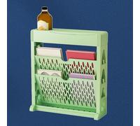 Fdit Porte Livres, étagère de Rangement pour Livres, Conception Inclinée | Matériau épaissi et Robuste, Rangement à Compartiments, Idéal pour Chambre, Salon et Bureau