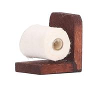 Fdit Porte-Rouleau de Papier Miniature pour Maison de Poupée, Décor Exquis pour la Cuisine de la Maison de Poupée, Mini Artisanat à L'échelle 1:12