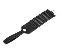 Fdit Porte-Tee de Balle de Conteneur de Rangement de Goujon en Cuir PU Durable pour Un Accès Facile Support de Tee de Convient aux Amateurs de Couleur Noire