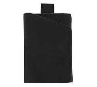 Fdit Portefeuilles de Poche Avant Minimaliste, Portefeuille de Cartes à Plusieurs Fonctions Portefeuille Douce Conception Compact de Texture Haut de Gamme pour Les Femmes (Black)