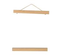 Fdit Poster Frame Magnetic Poster Frame Hanger Hanging Kit Light Wood Wooden Frame Hanger for Photo Picutre Canvas Artwork Art Print Multiple Tailles Optional(1#)