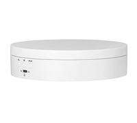 Fdit Présentoir motorisé Silencieux, Support Rotatif à 360 Degrés pour Objets de Collection, Présentoir d'arbre de Noël, Matériau ABS