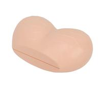 Fdit Presse-dentifrice portable manuel pour économie de main-d'œuvre pour la maison, les voyages, Halloween, Noël, tube de dentifrice en ABS bleu, 4,6 cm (rose jaunâtre)