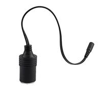 Fdit Prise Allume-cigare de Voiture 12 V 24 V, Câble de Charge, Connecteur D'alimentation avec âme en Cuivre de 0,75 Mm et Longueur de Câble de 30 Cm, Adaptée aux Chargeurs de Voiture et aux
