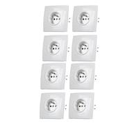 Fdit Prise Standard Française, Prise Murale 16A avec Panneau Avant Amovible pour Hôtel de Bureau à Domicile