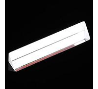 Fdit Production DE LA Physique DE Verre Optique Prism DE Décoration Unique pour Les Enfants, Matériel K9 DE Haute qualité, adapté à LA E Sciences (15 * 15 * 87)