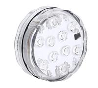 Fdit Projecteur sous-Marin RGB à 10 LED, éclairage Submersible pour Piscine avec Télécommande, Faible Consommation D'énergie, Idéal pour la Décoration de Fontaines et d'aquariums.