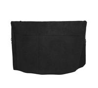 Fdit Protection de machine à coudre résistante aux rayures avec poches en maille pour machine à coudre, convient à la plupart des scènes (noir)