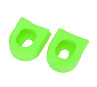 Fdit Protection du Bras de Manivelle Résistant à la Couverture Souple 1 Paire 2 Pièces pour Les Accessoires des Voitures à Vélo, Qui Conviennent à la Majeure Partie du Point Supérieur sur Une (Green)
