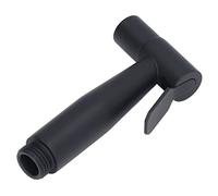 Fdit Pulvérisateur de Bidet à Main en Acier Inoxydable, Pression D'eau Réglable, Installation Facile pour les Femmes Enceintes avec Filetage G1/2 (Un noir mat)