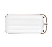 Fdit Purificateur D'air à Collier Portable, Purificateur D'air à Ions Négatifs avec Purification de 4000 W/Cm³ pour éliminer la Poussière de Pollen de Fumée des Gaz D'échappement de (WHITE)