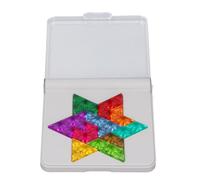 Fdit Puzzle Tangram en Plastique pour la Formation à la Pensée Logique, Jouets éducatifs, Jeu de société, échecs pour L'interaction Parent-Enfant, matériau: Plastique (#13)