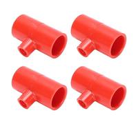 Fdit Raccords en T pour Abreuvoir de Poulet, Paquet de 20 Connecteurs D'abreuvoir Automatiques en PVC Anti-Fuite pour Canards, Poulets, Cailles, Lapins, élevage