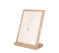 Fdit Rack de Support D'organisateur de Bracelet à Demi-chaîne, Support de Bijoux de Groupe D'assemblage Simple pour Une Utilisation pour Une Entreprise à Domicile (White)
