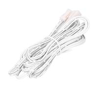 Fdit Rallonge de Lumière D'armoire de 250 Cm, Fil de Laiton ABS à Faible Résistance et à Faible Chaleur, Coffre-Fort étanche, avec Installation Facile, pour Lumières D'armoire