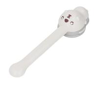 Fdit Rallonge de Poignée de Robinet pour Enfants, Rallonge de Poignée de Robinet Universelle en Silicone Souple Résistant aux éclaboussures avec Motif Animal de Dessin animé pour (Toronto Blanc)