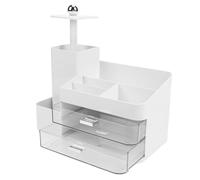Fdit Rangement de Cosmetics Multi-Compartiments pour Comptoir de Salle de