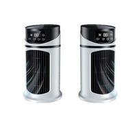 Fdit Refroidisseur D'air électrique, Ventilateur de Brumisation Portable, Solution de Refroidissement économe en énergie et Silencieuse, Parfaite pour la Maison et le Bureau, 1 unité