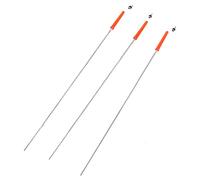 Fdit Remplacement de Buse D'aiguille D'aérographe, en Acier Inoxydable et en Plastique, Buses de 0,2 Mm, 0,3 Mm, 0,5 avec Récipient de Stockage marqué, pour la Plupart des