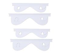 Fdit Remplisseur D'espace de Cuisinière Réglable, Couvercle Latéral en Acier Inoxydable de 35 à 69,5 Cm pour Comptoir et Four, Largeur de 2 Cm, Bloque les Débris Alimentaires pour une (WHITE)