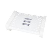 Fdit Repos avec une Fonction de Massage, Selles à Bascule Robustes pour le Bureau, la Maison, la Classe, le Léger et le Portable, Soulager la Fatigue Améliorer l'efficacité du Travail (WHITE)