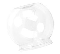 Fdit Résistant de Réservoirs D'aquarium contre le Mini-Transparent de Poisson en Plastique Transparent pour L'aquarium Qui Résiste à la Salle de Maison de la Chambre à Coucher, Durable pour les (MINI)