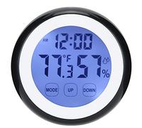 Fdit Réveil électronique Numérique avec Affichage d'humidité de Température, adapté à la Maison et au Lieu Public, de Petite Taille