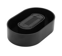 Fdit Rinçage de Tondeuse à Barbe, Outil de Nettoyage par Pulvérisation D'eau Manuel Portable avec Filtre de 150 μm pour Tondeuses à Barbe Crâniennes, Collecteur de Cheveux D'évier (BLACK)
