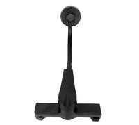 Fdit Robinet de Baignoire Mural G1/2, Mitigeur D'eau Chaude et Froide Noir, Rotation à 360 Degrés, Poignée Unique, Double Commande pour évier de Baignoire