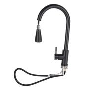 Fdit Robinet de Cuisine Orientable G3/8 avec Double Mode de Pulvérisation à Rotation 360° pour évier Eau Chaude et Froide