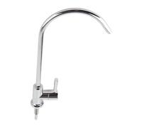 Fdit Robinet de Filtre à Eau de Robinet de Cuisine en Acier Inoxydable avec Conception à Col de Cygne à Rotation à 360 ° pour Purificateurs D'eau RO Sous Comptoir