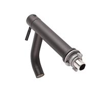 Fdit Robinet Froid Simple en Acier Inoxydable avec Filetage G1/2, Robinet D'évier de Salle de Bains, Cuisine, Toilettes, Coude ou Type Droit (Refroidissement simple taille basse (hors tube))